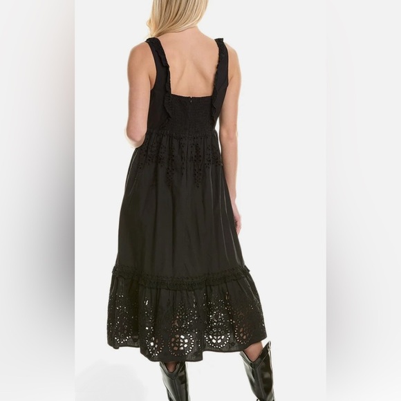 NWT Johnny Was Jade Jesminda Eyelet Embroidered Midi Dress Boho Chic Small - Picture 2 of 13